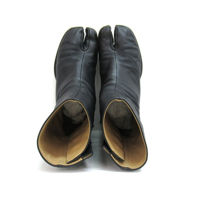Maison Margiela 22AW Tabi Ankle Boots Black Size EU 40