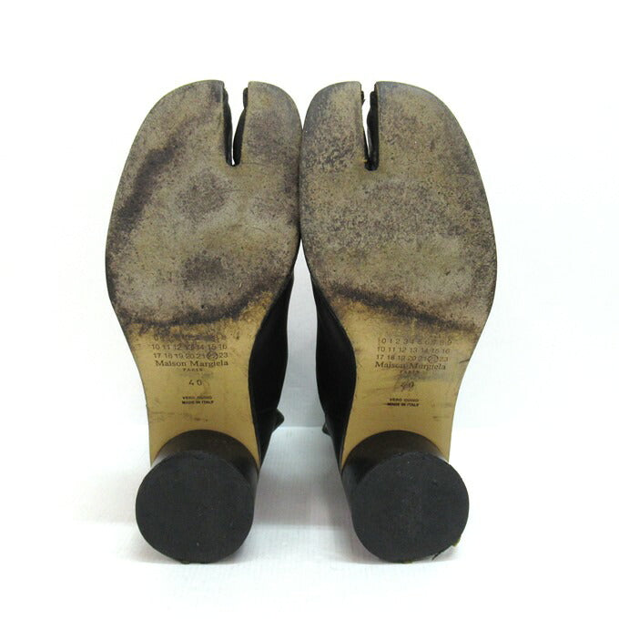 Maison Margiela 22AW Tabi Ankle Boots Black Size EU 40