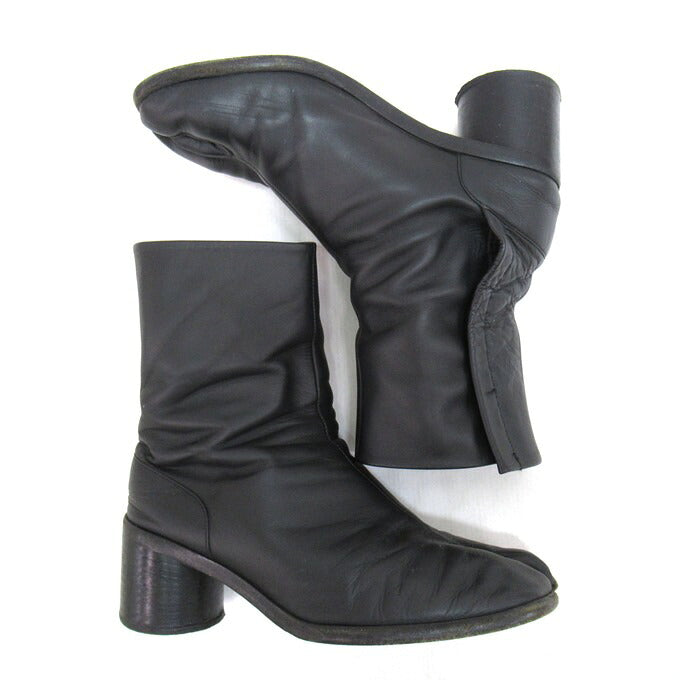 Maison Margiela 22AW Tabi Ankle Boots Black Size EU 40