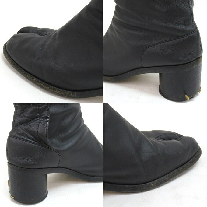 Maison Margiela 22AW Tabi Ankle Boots Black Size EU 40