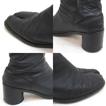 Maison Margiela 22AW Tabi Ankle Boots Black Size EU 40