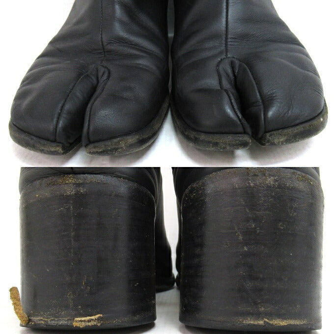 Maison Margiela 22AW Tabi Ankle Boots Black Size EU 40