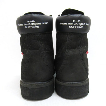 Supreme x Timberland x CDG 6-inch Boots Black Size 9M