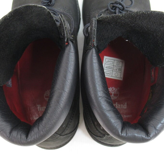 Supreme x Timberland x CDG 6-inch Boots Black Size 9M