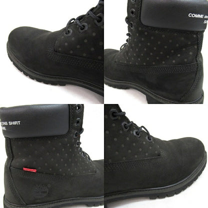 Supreme x Timberland x CDG 6-inch Boots Black Size 9M