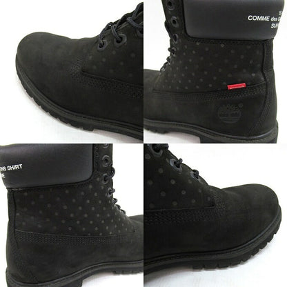 Supreme x Timberland x CDG 6-inch Boots Black Size 9M