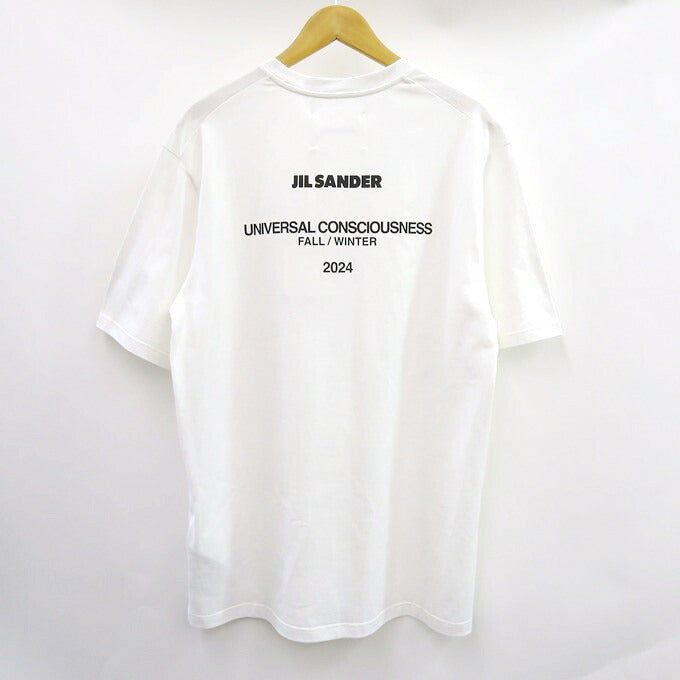 JIL SANDER Back Logo S/S T-Shirt White Size S