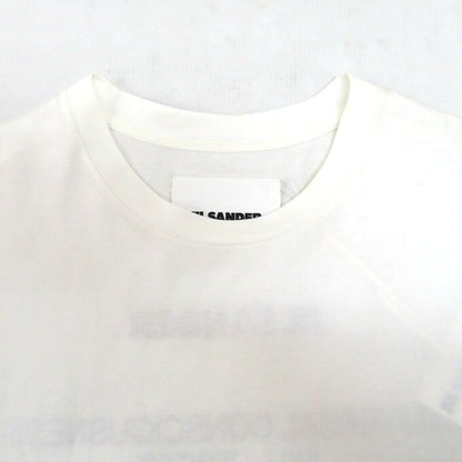 JIL SANDER Back Logo S/S T-Shirt White Size S
