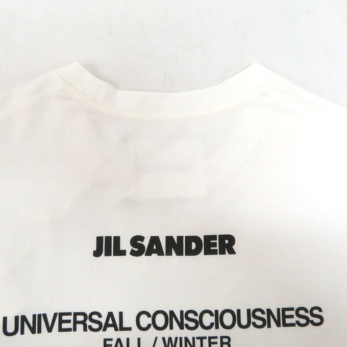 JIL SANDER Back Logo S/S T-Shirt White Size S