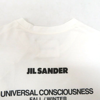 JIL SANDER Back Logo S/S T-Shirt White Size S