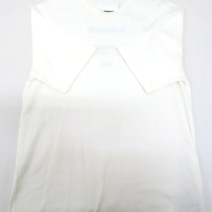 JIL SANDER Back Logo S/S T-Shirt White Size S