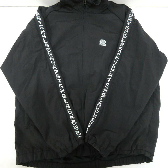 BlackEyePatch Kanji Taped Nylon Track Jacket Black Size M