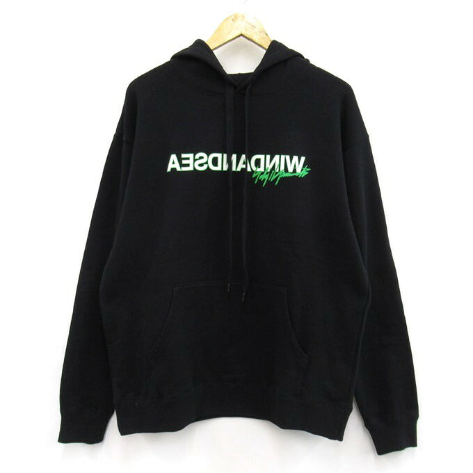 WILDSIDE YOHJI YAMAMOTO x WIND AND SEA Hoodie Black Size 3