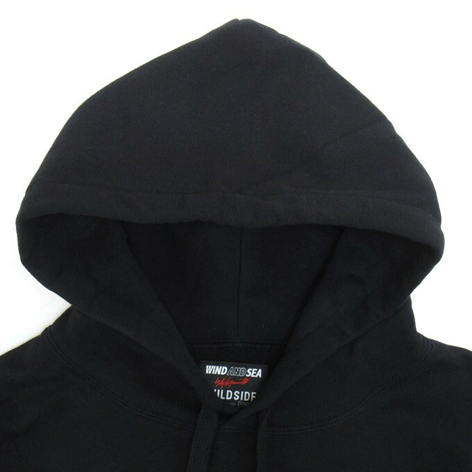 WILDSIDE YOHJI YAMAMOTO x WIND AND SEA Hoodie Black Size 3