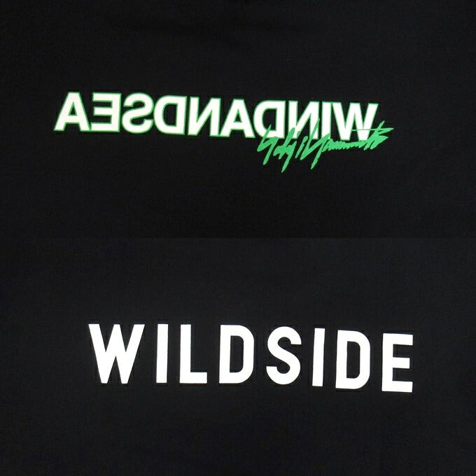 WILDSIDE YOHJI YAMAMOTO x WIND AND SEA Hoodie Black Size 3