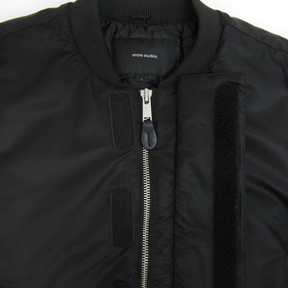 Entire Studios A-2 Bomber Jacket Black Size L