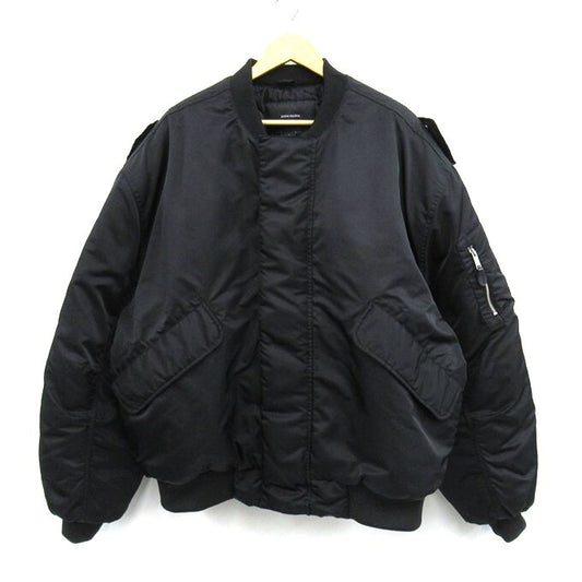 Entire Studios A-2 Bomber Jacket Black Size L