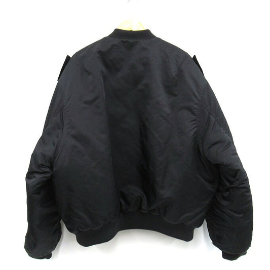 Entire Studios A-2 Bomber Jacket Black Size L