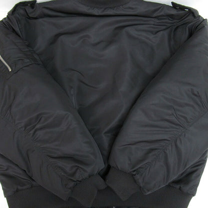 Entire Studios A-2 Bomber Jacket Black Size L
