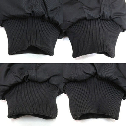 Entire Studios A-2 Bomber Jacket Black Size L