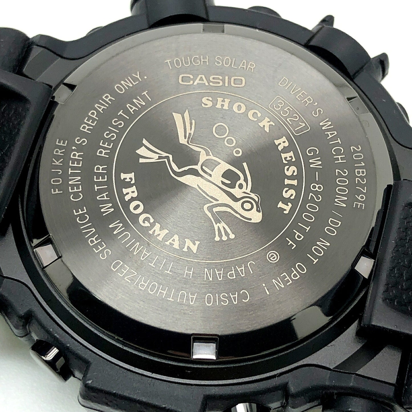 G-SHOCK FROGMAN Poison Dart Frog ONE SIZE Watch Size ONE SIZE