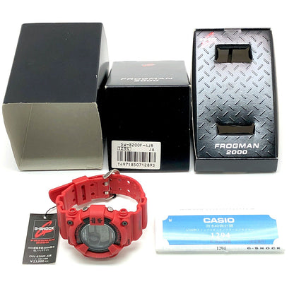 G-SHOCK FROGMAN 2000 Red Frog Edition Watch Size ONE SIZE