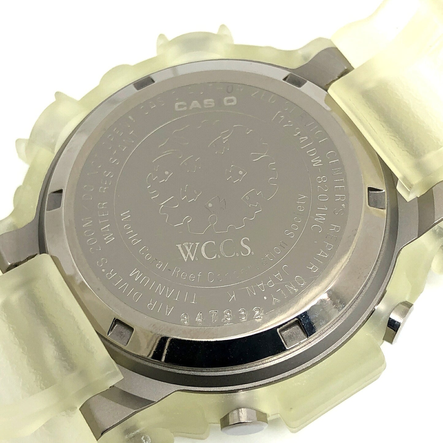 G-SHOCK DW-8201WC-7T Frogman Skeleton Watch Size ONE SIZE