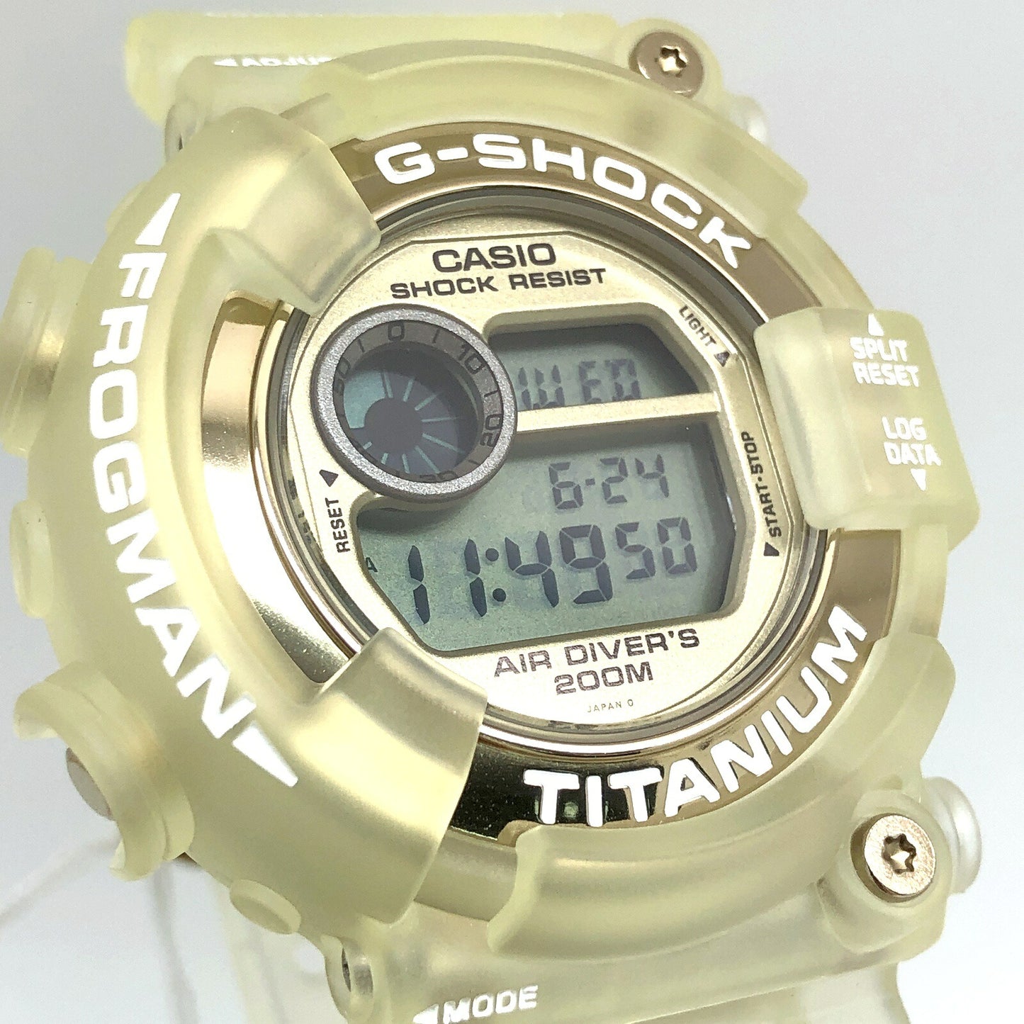 G-SHOCK DW-8201WC-9T FROGMAN Skeleton Watch Size ONE SIZE