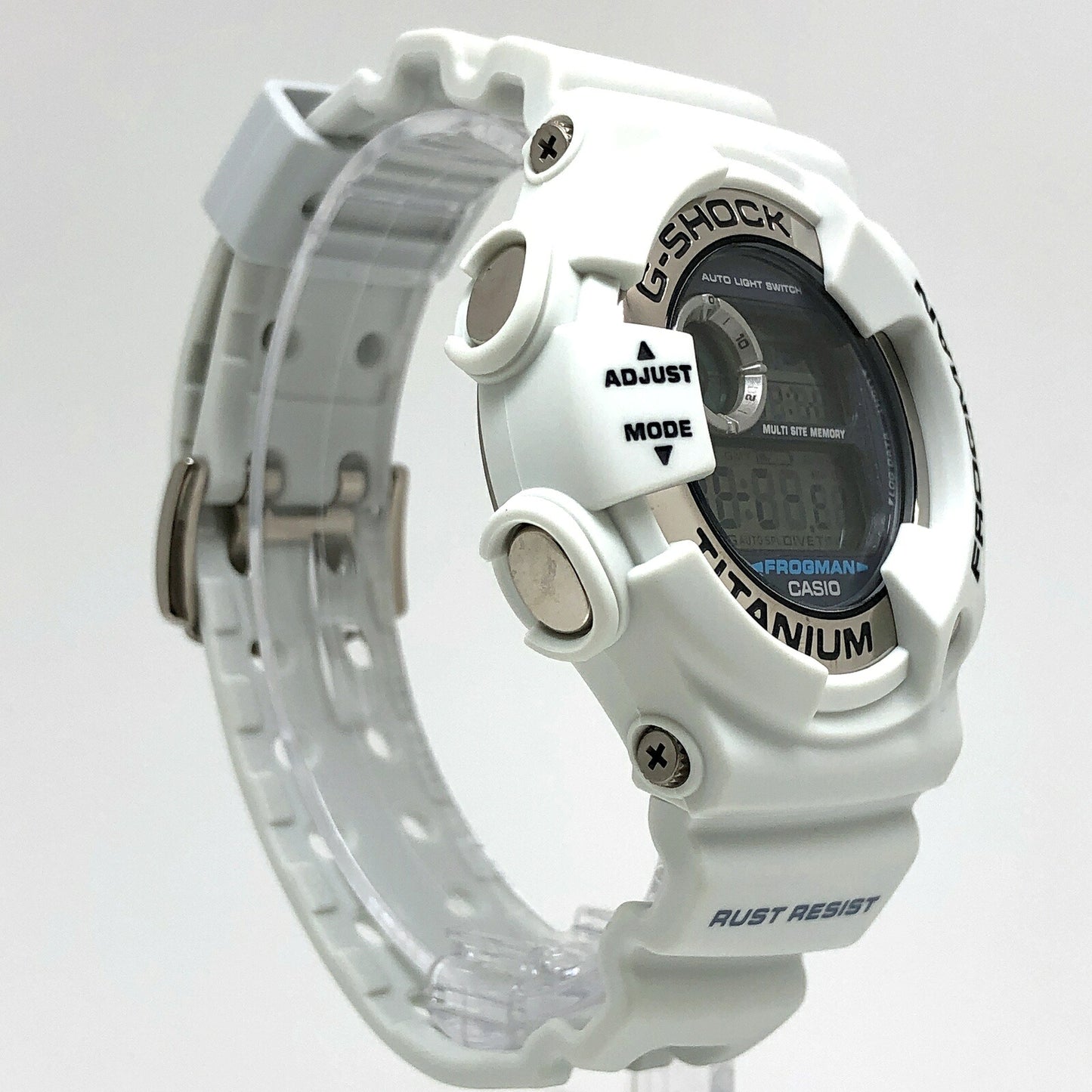 G-SHOCK FROGMAN Men In White Gray Watch Size ONE SIZE