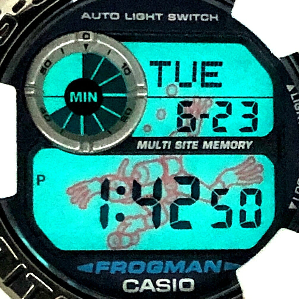 G-SHOCK FROGMAN Men In White Gray Watch Size ONE SIZE