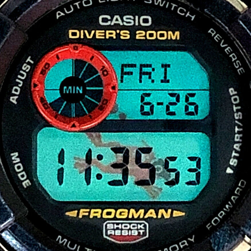 G-SHOCK Frogman GW-201-6 Solar Watch Size ONE SIZE