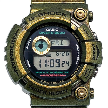 G-SHOCK GW-200GM-9 FROGMAN Gold Defender Watch Size ONE SIZE