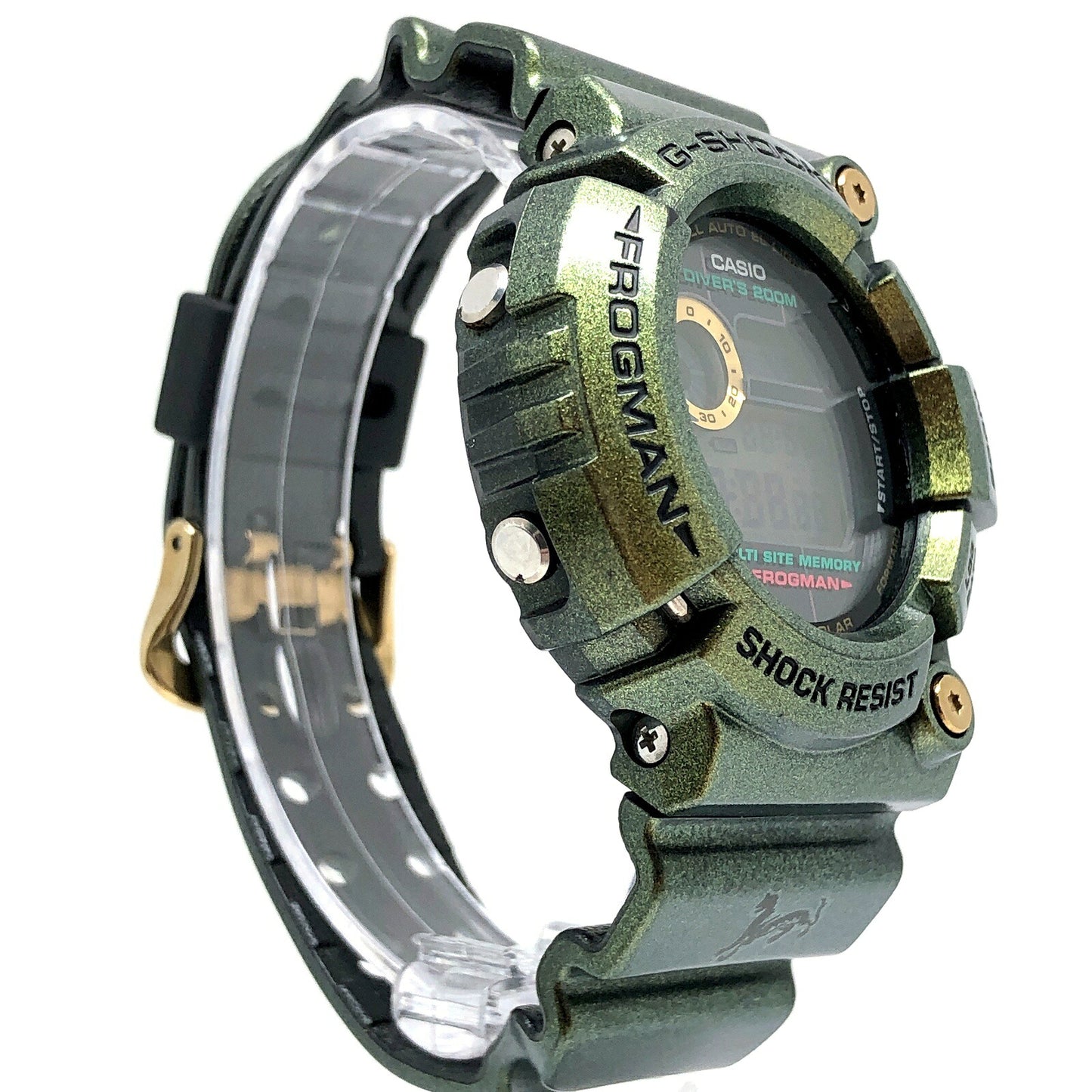 G-SHOCK GW-200GM-9 FROGMAN Gold Defender Watch Size ONE SIZE