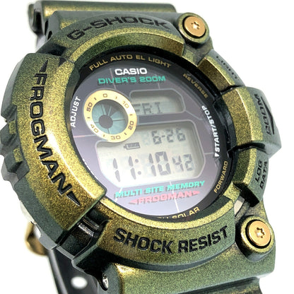 G-SHOCK GW-200GM-9 FROGMAN Gold Defender Watch Size ONE SIZE