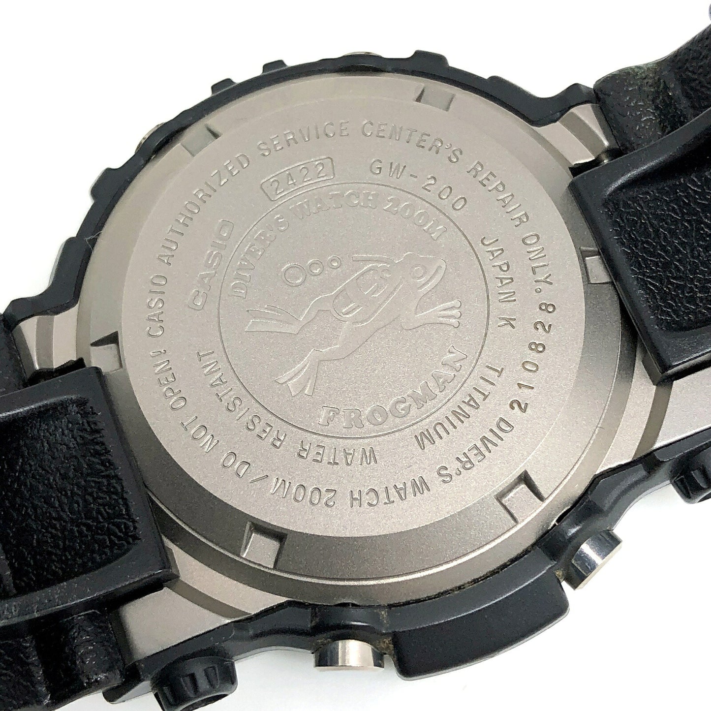 G-SHOCK GW-200GM-9 FROGMAN Gold Defender Watch Size ONE SIZE