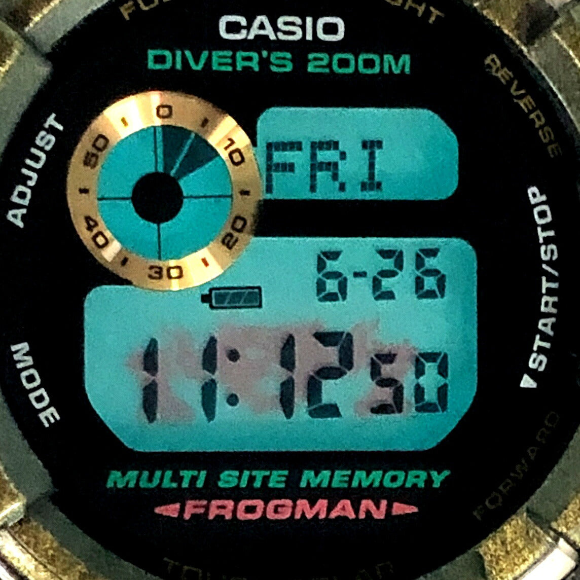 G-SHOCK GW-200GM-9 FROGMAN Gold Defender Watch Size ONE SIZE