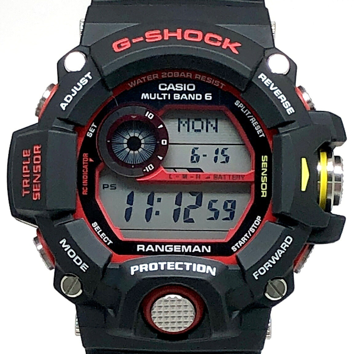 G-SHOCK Rangeman Fire Rescue 25th Solar Watch Size ONE SIZE