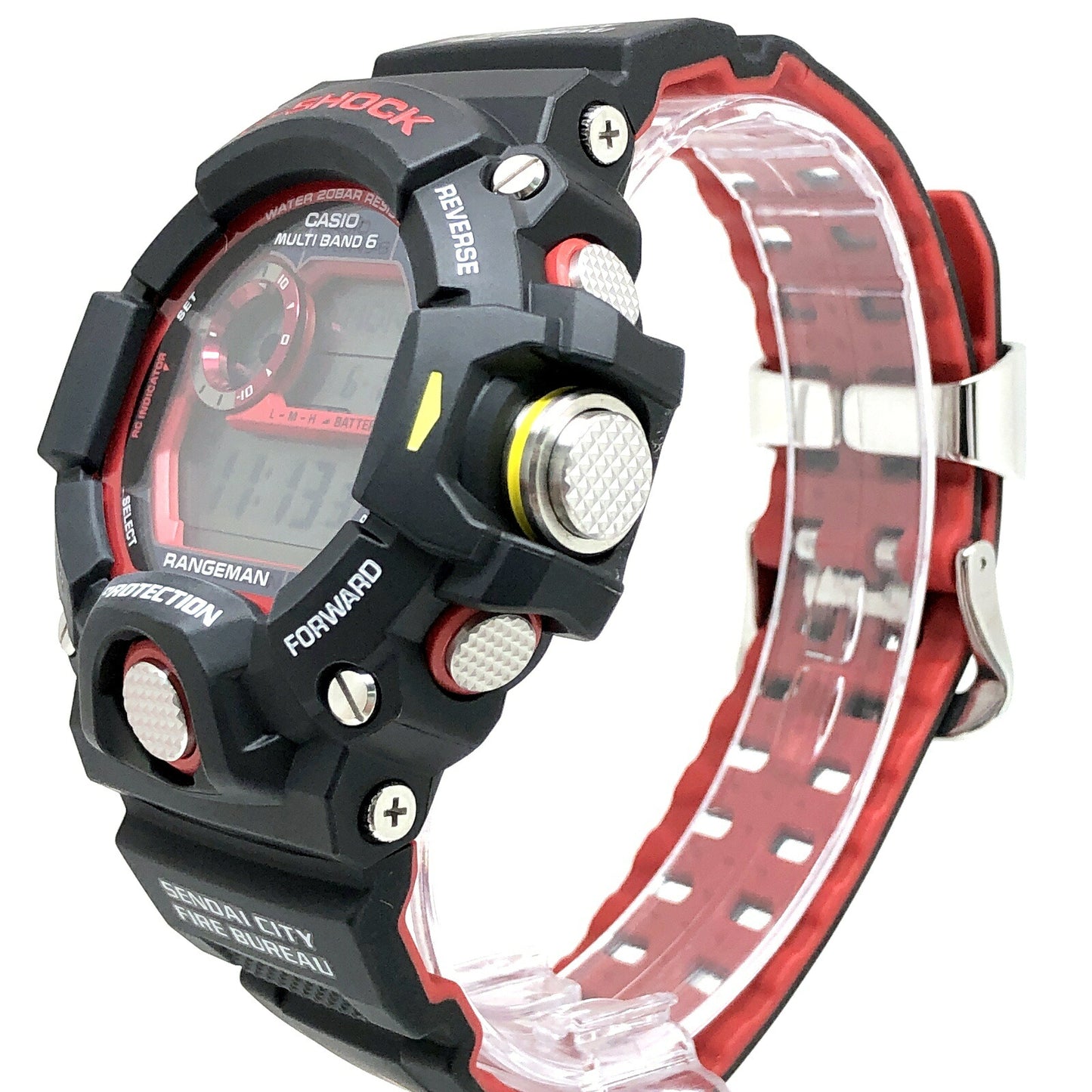 G-SHOCK Rangeman Fire Rescue 25th Solar Watch Size ONE SIZE