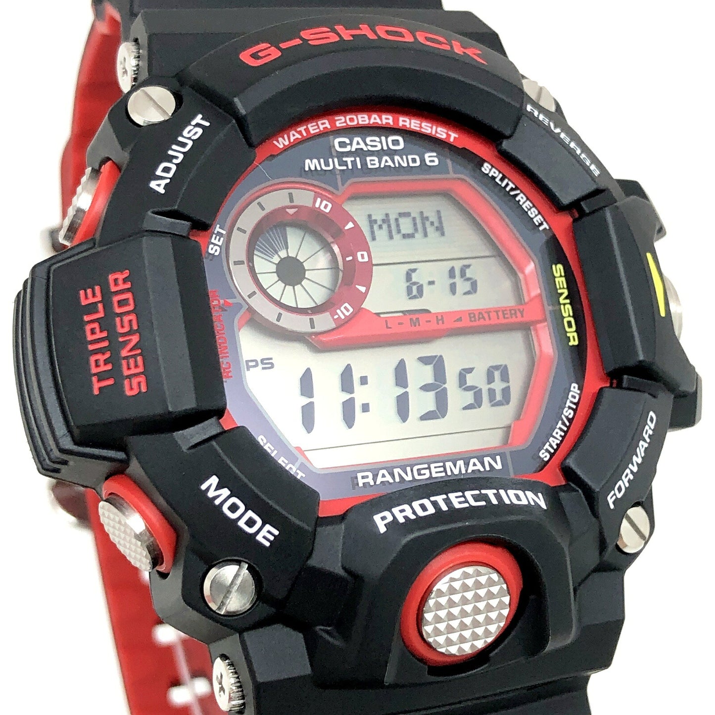 G-SHOCK Rangeman Fire Rescue 25th Solar Watch Size ONE SIZE