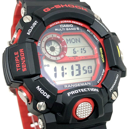 G-SHOCK Rangeman Fire Rescue 25th Solar Watch Size ONE SIZE