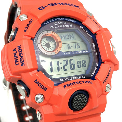 G-SHOCK GW-9400FBJ-4 Rangeman Watch Orange Size ONE SIZE