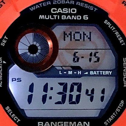 G-SHOCK GW-9400FBJ-4 Rangeman Watch Orange Size ONE SIZE