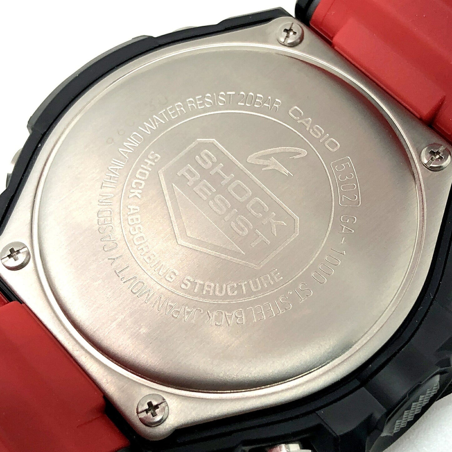 G-SHOCK GA-1000 Gravitymaster Black Red Watch Size ONE SIZE