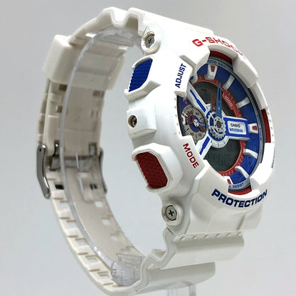 G-SHOCK White Tricolor Big Case Ana-Digi Watch Size ONE SIZE