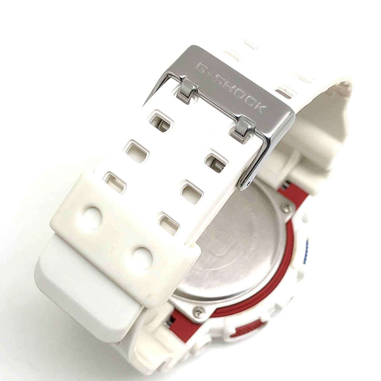G-SHOCK White Tricolor Big Case Ana-Digi Watch Size ONE SIZE