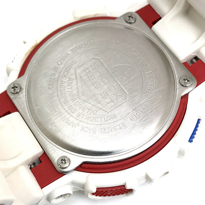 G-SHOCK White Tricolor Big Case Ana-Digi Watch Size ONE SIZE