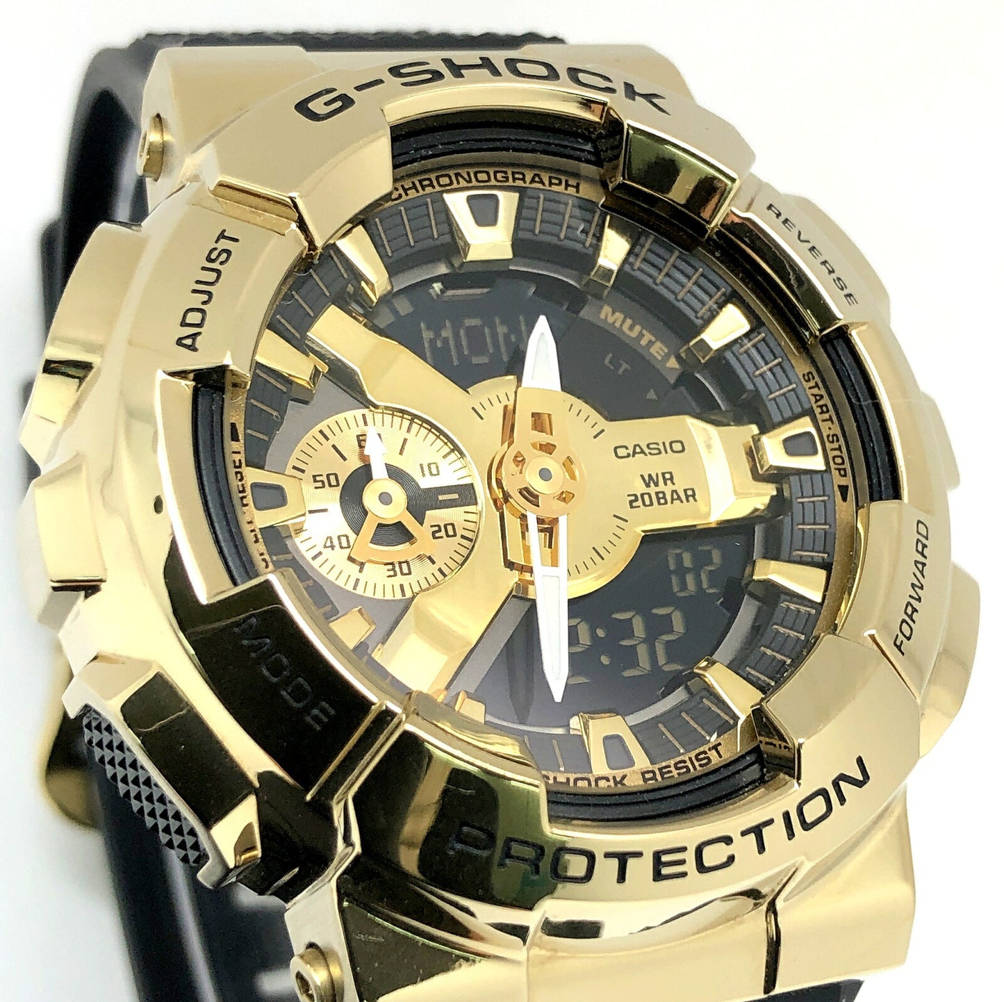 G-SHOCK GM-110G-1A9 Metal Covered ONE SIZE Watch Size ONE SIZE