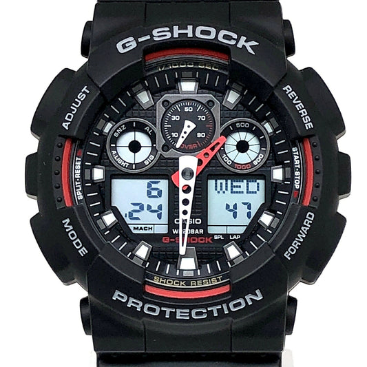 G-SHOCK GA-100-1A4 Analog-Digital Watch Multi Size ONE SIZE