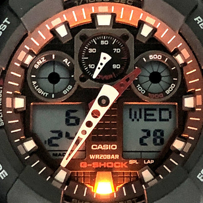 G-SHOCK GA-100-1A4 Analog-Digital Watch Multi Size ONE SIZE