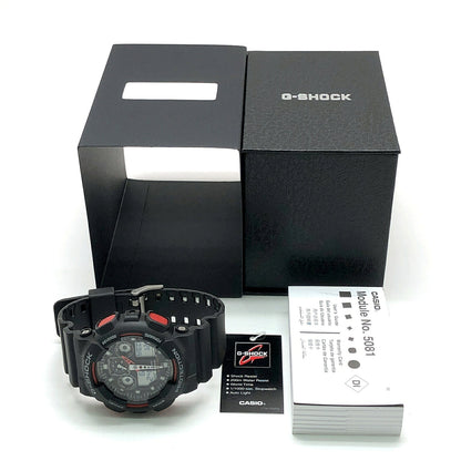 G-SHOCK GA-100-1A4 Analog-Digital Watch Multi Size ONE SIZE
